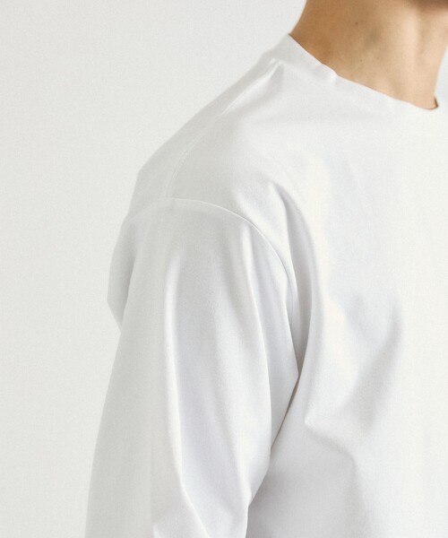 ABAHOUSE GRAY(アバハウスグレイ)の「【速乾 / DRY MAX】長袖Tシャツ(Tシャツ/カットソー・メンズ・ブラック/ホワイト/チャコールグレー/グレイッシュベージュ/グレイッシュブルー・46/48/50)」の8枚目の写真