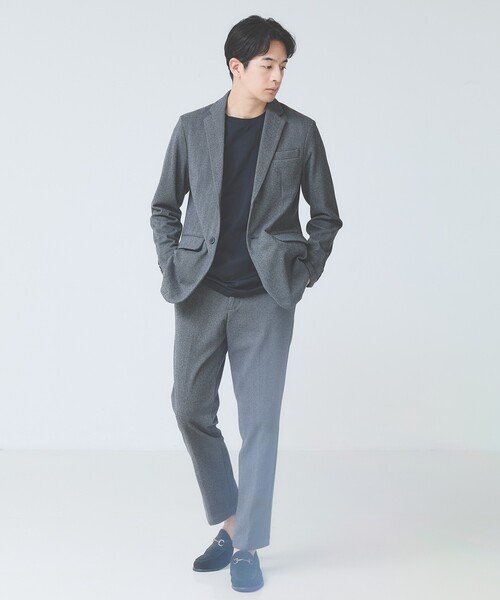 ABAHOUSE GRAY(アバハウスグレイ)の「【速乾 / DRY MAX】長袖Tシャツ(Tシャツ/カットソー・メンズ・ブラック/ホワイト/チャコールグレー/グレイッシュベージュ/グレイッシュブルー・46/48/50)」の17枚目の写真