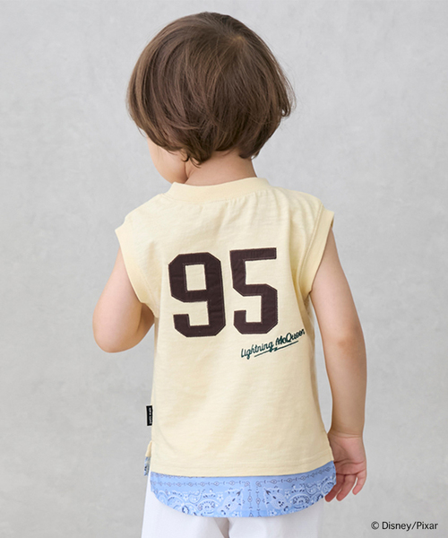 petit main（プティマイン）の「【Disney】【接触冷感】【WEB限定特別価格】カーズ/タンクトップ（タンクトップ・キッズ・クリーム/ブルー/ホワイト系その他・90cm/80ｃｍ/110cm/100cm）」の11枚目の写真