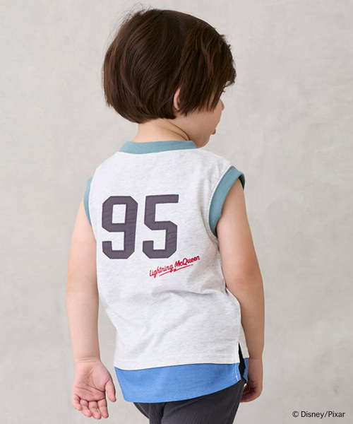 petit main（プティマイン）の「【Disney】【接触冷感】【WEB限定特別価格】カーズ/タンクトップ（タンクトップ・キッズ・クリーム/ブルー/ホワイト系その他・90cm/80ｃｍ/110cm/100cm）」の13枚目の写真