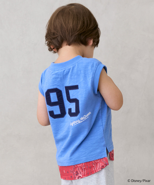 petit main（プティマイン）の「【Disney】【接触冷感】【WEB限定特別価格】カーズ/タンクトップ（タンクトップ・キッズ・クリーム/ブルー/ホワイト系その他・90cm/80ｃｍ/110cm/100cm）」の15枚目の写真
