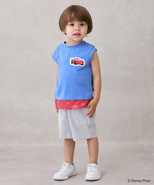 petit main（プティマイン）の「【Disney】【接触冷感】【WEB限定特別価格】カーズ/タンクトップ（タンクトップ・キッズ・クリーム/ブルー/ホワイト系その他・90cm/80ｃｍ/110cm/100cm）」の16枚目の写真