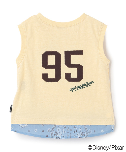 petit main（プティマイン）の「【Disney】【接触冷感】【WEB限定特別価格】カーズ/タンクトップ（タンクトップ・キッズ・クリーム/ブルー/ホワイト系その他・90cm/80ｃｍ/110cm/100cm）」の6枚目の写真