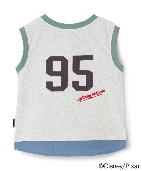 petit main（プティマイン）の「【Disney】【接触冷感】【WEB限定特別価格】カーズ/タンクトップ（タンクトップ・キッズ・クリーム/ブルー/ホワイト系その他・90cm/80ｃｍ/110cm/100cm）」の8枚目の写真