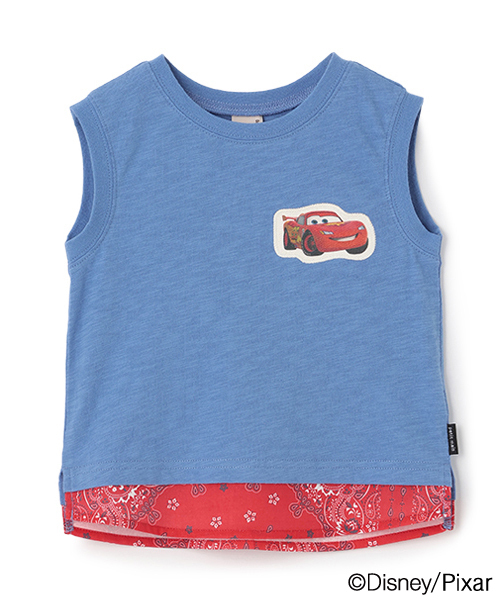 petit main（プティマイン）の「【Disney】【接触冷感】【WEB限定特別価格】カーズ/タンクトップ（タンクトップ・キッズ・クリーム/ブルー/ホワイト系その他・90cm/80ｃｍ/110cm/100cm）」の9枚目の写真