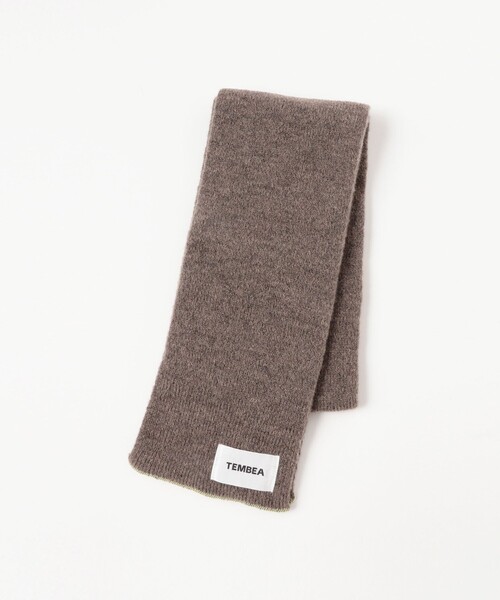 TEMBEA（テンベア）の「TEMBEA / マフラー 2025（大人用）（マフラー・レディース・ブラウン系その他5/チャコールグレー/グレー/ホワイト系その他3・ONE SIZE）」の9枚目の写真