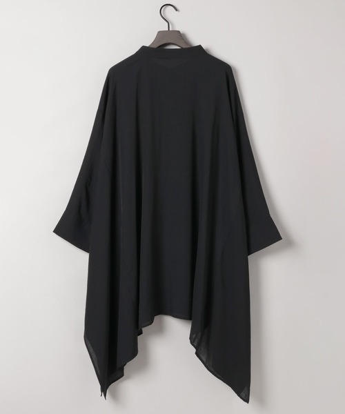 eL（エル）の「【eL】Large Shirts Mini One-piece/582475（ワンピース・レディース・ブラック/オフホワイト・FREE）」の16枚目の写真