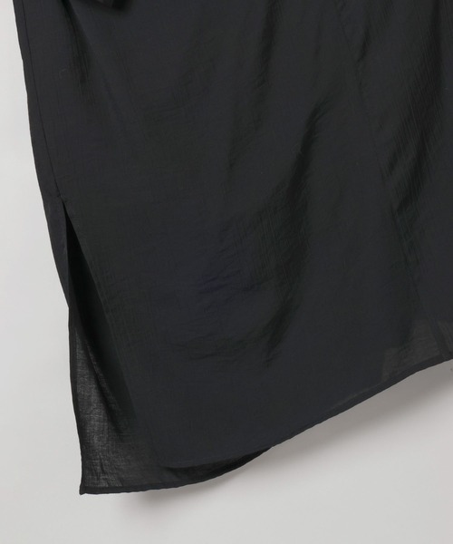 eL（エル）の「【eL】Large Shirts Mini One-piece/582475（ワンピース・レディース・ブラック/オフホワイト・FREE）」の20枚目の写真