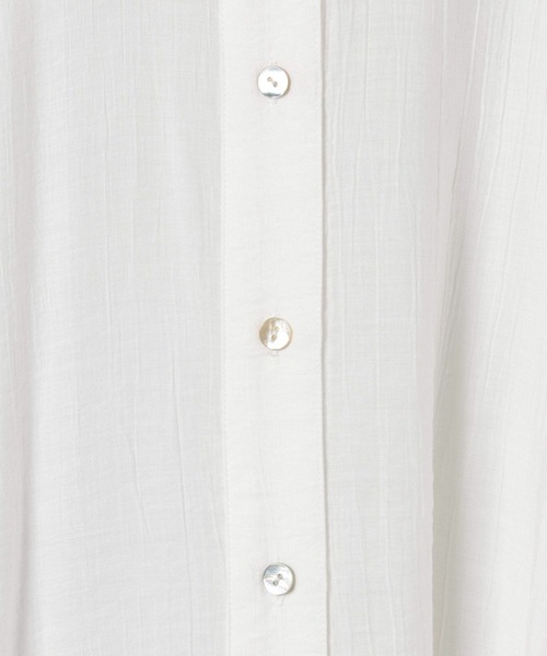 eL（エル）の「【eL】Large Shirts Mini One-piece/582475（ワンピース・レディース・ブラック/オフホワイト・FREE）」の22枚目の写真