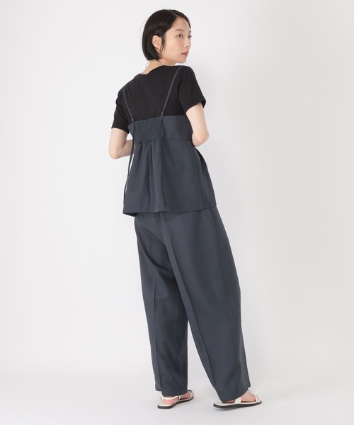 studio CLIP(スタディオクリップ)の「【daily CLIP】キャミソールビスチェ(キャミソール・レディース・チャコール/ベージュ・FREE)」の7枚目の写真