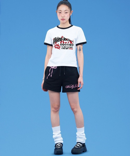 tシャツ 「UNISEX」Video Jockey／Cat ringer T レディース メンズ UNISEX】Video Jockey／Cat ringer T（Tシャツ/カットソー