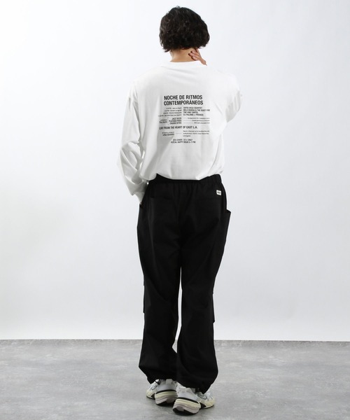 BAYFLOW（ベイフロー）の「[接触冷感]ジャズグラフィックTシャツ（Tシャツ/カットソー・メンズ・ブラック/オフホワイト・MEDIUM/LARGE）」の4枚目の写真