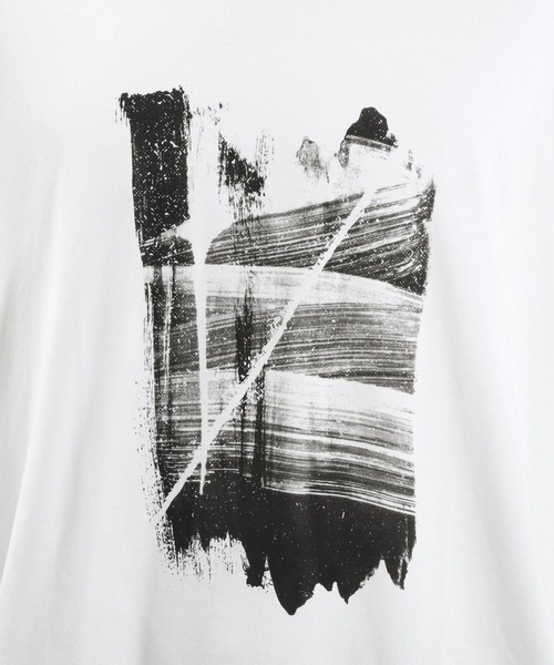 BAYFLOW（ベイフロー）の「[接触冷感]ジャズグラフィックTシャツ（Tシャツ/カットソー・メンズ・ブラック/オフホワイト・MEDIUM/LARGE）」の6枚目の写真