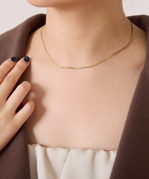 PAPILLONNER(パピヨネ)の「レイヤードネックレス(ネックレス・レディース・シルバー/ゴールド・FREE)」の3枚目の写真