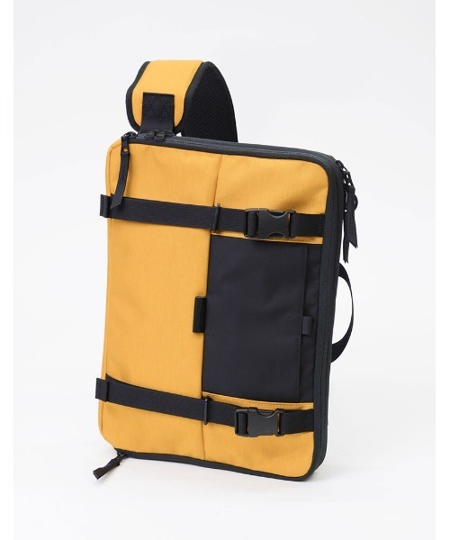 master-piece（マスターピース）の「master-piece / squared スリングバッグ / No.224103（ショルダーバッグ・メンズ・ブラック/イエロー・FREE）」の21枚目の写真