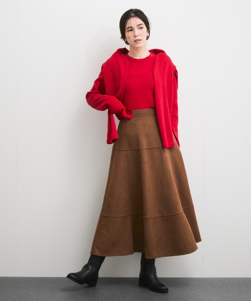 REMME（レメ）の「【REMME/レメ】ベーシックロングブーツ（ブーツ・レディース・ブラウン/ベージュ系/ブラック・37/38/36）」の6枚目の写真