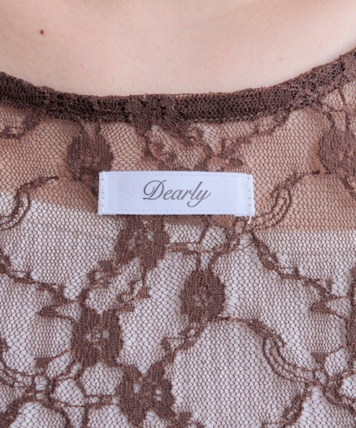 OLIVE des OLIVE(オリーブデオリーブ)の「レーストップス(Tシャツ/カットソー・レディース・ブラウン/ブラック/オフホワイト・FREE)」の21枚目の写真