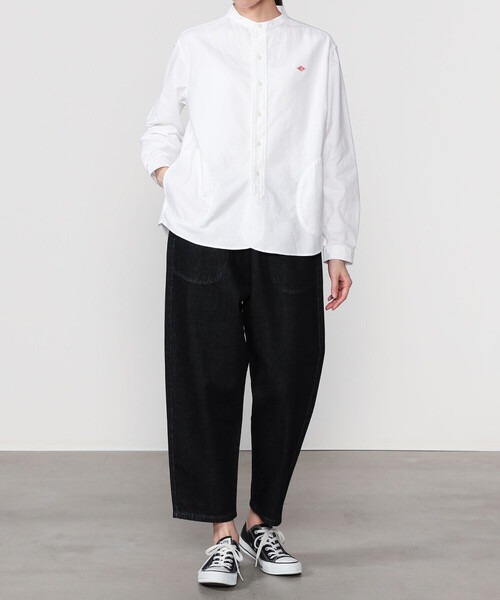 DANTON ダントン 長袖オックスフォードシャツ　サイズ40 DANTON [ダントン] ラウンドカラー オックスフォードシャツ [DT