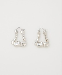 SLY | DEFORMATION HOOP P/EARRING ディフォーメーション フープピアス(ピアス(両耳用))