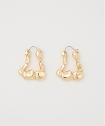 DEFORMATION HOOP P/EARRING ディフォーメーション フープピアス