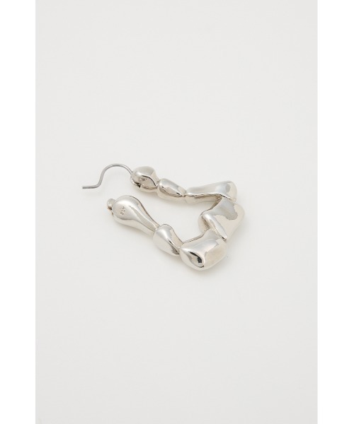 SLY(スライ)の「DEFORMATION HOOP P/EARRING ディフォーメーション フープピアス(ピアス(両耳用)・レディース・ゴールド/シルバー・FREE)」の6枚目の写真