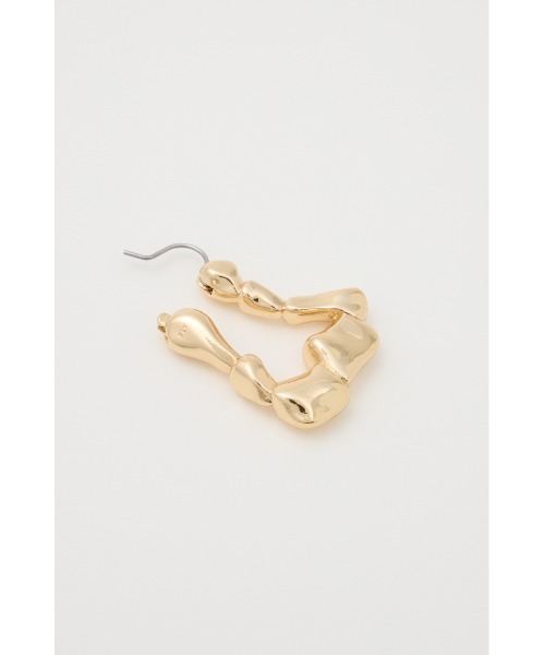 SLY(スライ)の「DEFORMATION HOOP P/EARRING ディフォーメーション フープピアス(ピアス(両耳用)・レディース・ゴールド/シルバー・FREE)」の11枚目の写真