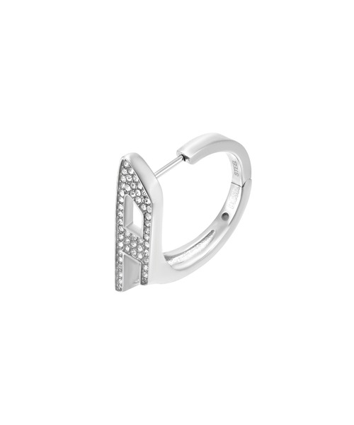 DIESEL(ディーゼル)の「ディーゼル アクセサリー メンズ ピアス シルバー DX1628040(ピアス(片耳用)・メンズ・シルバー・FREE)」の3枚目の写真