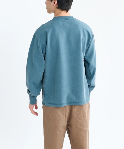 RVCA(ルーカ)の「RVCA メンズ RESSESION LT ロンT 【2025年秋冬モデル】/ルーカロゴネームタグワンポイント長袖ロンT(Tシャツ/カットソー・メンズ・ブラック系その他/グレー系その他/ピンク・SMALL/MEDIUM/LARGE/X-LARGE)」の6枚目の写真