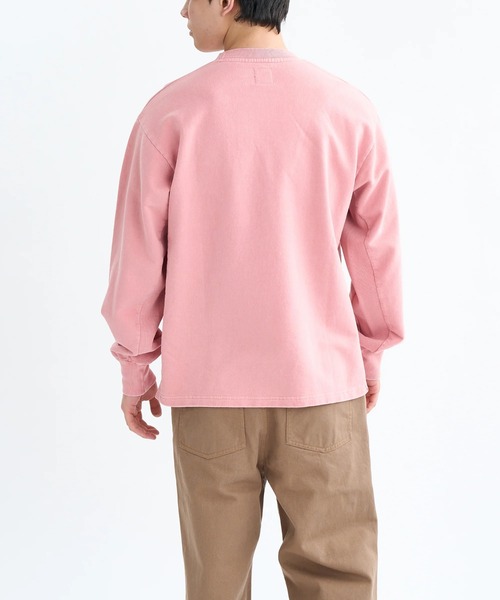 RVCA(ルーカ)の「RVCA メンズ RESSESION LT ロンT 【2025年秋冬モデル】/ルーカロゴネームタグワンポイント長袖ロンT(Tシャツ/カットソー・メンズ・ブラック系その他/グレー系その他/ピンク・SMALL/MEDIUM/LARGE/X-LARGE)」の7枚目の写真