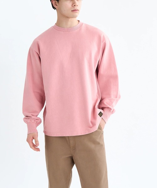 RVCA(ルーカ)の「RVCA メンズ RESSESION LT ロンT 【2025年秋冬モデル】/ルーカロゴネームタグワンポイント長袖ロンT(Tシャツ/カットソー・メンズ・ブラック系その他/グレー系その他/ピンク・SMALL/MEDIUM/LARGE/X-LARGE)」の9枚目の写真