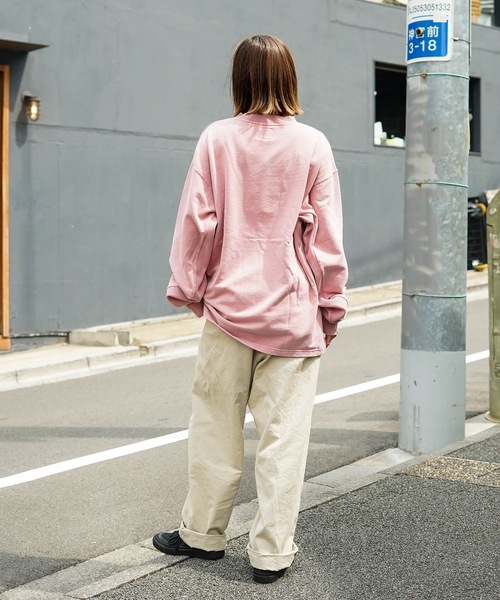 RVCA(ルーカ)の「RVCA メンズ RESSESION LT ロンT 【2025年秋冬モデル】/ルーカロゴネームタグワンポイント長袖ロンT(Tシャツ/カットソー・メンズ・ブラック系その他/グレー系その他/ピンク・SMALL/MEDIUM/LARGE/X-LARGE)」の13枚目の写真