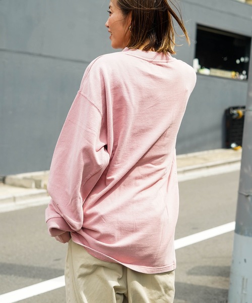 RVCA(ルーカ)の「RVCA メンズ RESSESION LT ロンT 【2025年秋冬モデル】/ルーカロゴネームタグワンポイント長袖ロンT(Tシャツ/カットソー・メンズ・ブラック系その他/グレー系その他/ピンク・SMALL/MEDIUM/LARGE/X-LARGE)」の10枚目の写真