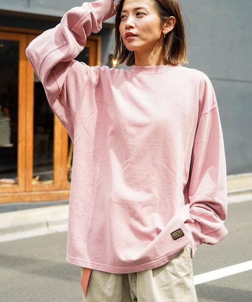 RVCA(ルーカ)の「RVCA メンズ RESSESION LT ロンT 【2025年秋冬モデル】/ルーカロゴネームタグワンポイント長袖ロンT(Tシャツ/カットソー・メンズ・ブラック系その他/グレー系その他/ピンク・SMALL/MEDIUM/LARGE/X-LARGE)」の11枚目の写真