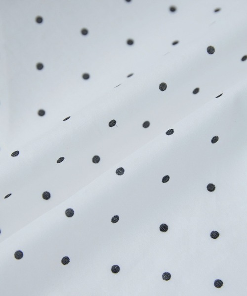 LA MARINE FRANCAISE（マリン フランセーズ）の「dot et noir ボウタイシャツ（シャツ/ブラウス・レディース・グリーン/ホワイト/ブラック・FREE）」の13枚目の写真