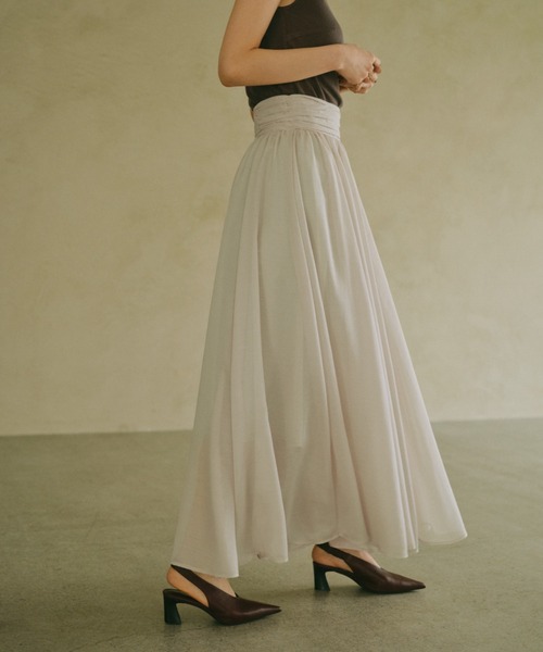 セール】エアリーフレアスカート（スカート）｜anuans（アニュアンス