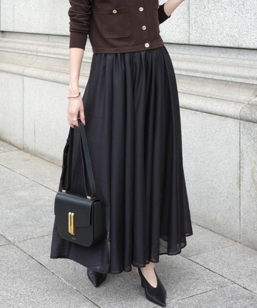 エアリーフレアスカート（スカート）｜anuans（アニュアンス）の