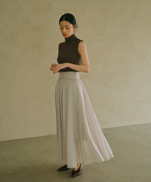 エアリーフレアスカート（スカート）｜anuans（アニュアンス）の