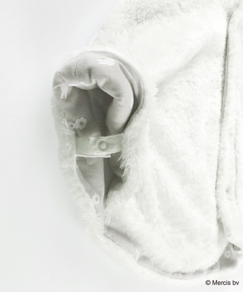 BRANSHES（ブランシェス）の「【miffy/ミッフィー】フード付きケープ（その他ベビーウェア・キッズ・オフホワイト・FREE）」の12枚目の写真