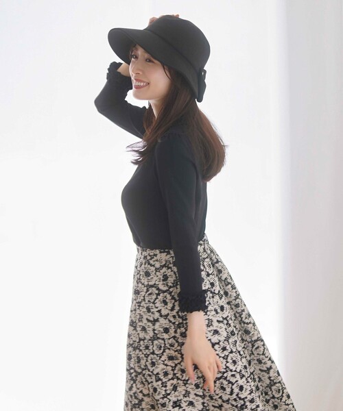 TOCCA（トッカ）の「NIGHT GROOVE プルオーバー（ニット/セーター・レディース・ブラック系/ライトグリーン系/アイボリー系・SMALL/MEDIUM）」の9枚目の写真