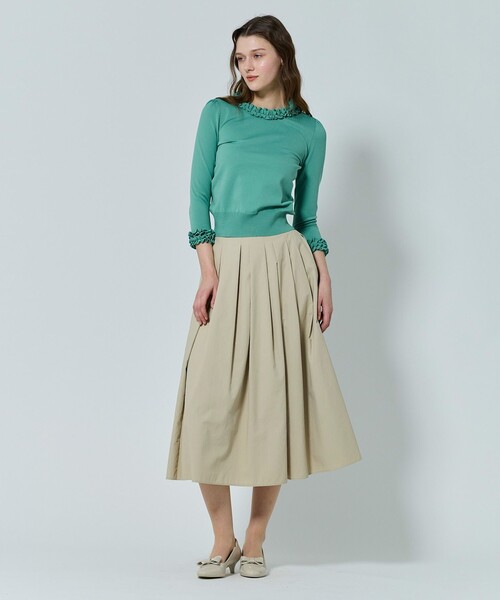 TOCCA（トッカ）の「NIGHT GROOVE プルオーバー（ニット/セーター・レディース・ブラック系/ライトグリーン系/アイボリー系・SMALL/MEDIUM）」の13枚目の写真