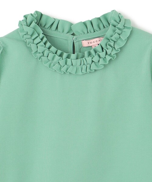 TOCCA（トッカ）の「NIGHT GROOVE プルオーバー（ニット/セーター・レディース・ブラック系/ライトグリーン系/アイボリー系・SMALL/MEDIUM）」の4枚目の写真