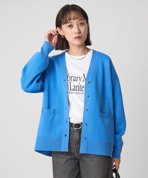 W/AC パフニット カーディガン ウォッシャブル（カーディガン/ボレロ