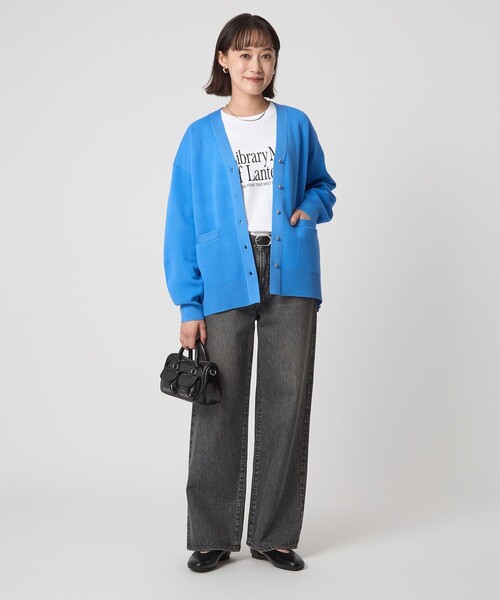 セール】W/AC パフニット カーディガン ウォッシャブル（カーディガン