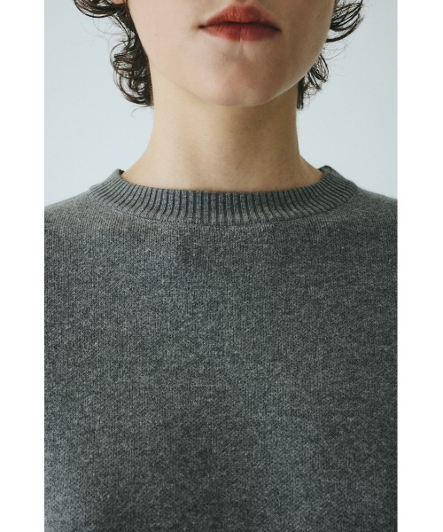 HeRIN.CYE(ヘリンドットサイ)の「Docking knit tops ドッキングニットトップス(ニット/セーター・レディース・グレー/ベージュ/ブラック・FREE)」の9枚目の写真
