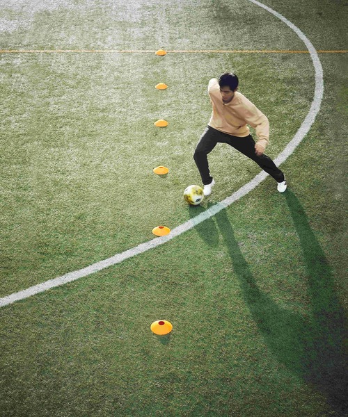 NEW BALANCE(ニューバランス)の「ダブルニットパンツ 裏起毛(スウェットパンツ・メンズ・ブラック/ネイビー・MEDIUM/SMALL/X-LARGE/XX-LARGE/LARGE)」の9枚目の写真