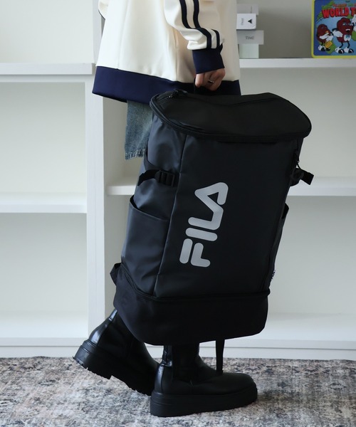 FILA(フィラ)の「【FILA/フィラ】ボックスバックパック(バックパック/リュック・メンズ・ブラック系その他/ブラック・FREE)」の17枚目の写真
