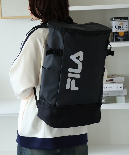 FILA(フィラ)の「【FILA/フィラ】ボックスバックパック(バックパック/リュック・メンズ・ブラック系その他/ブラック・FREE)」の16枚目の写真