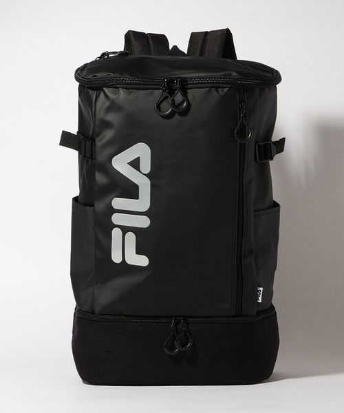 FILA(フィラ)の「【FILA/フィラ】ボックスバックパック(バックパック/リュック・メンズ・ブラック系その他/ブラック・FREE)」の3枚目の写真