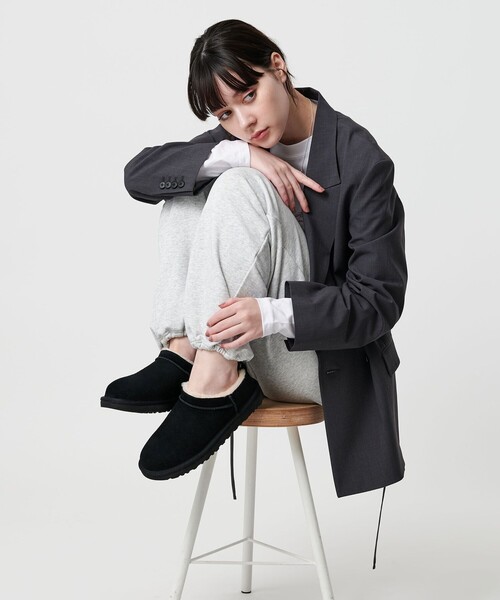 UGG＞クラシック マイクロ ショートブーツ/スリッポン（ブーツ
