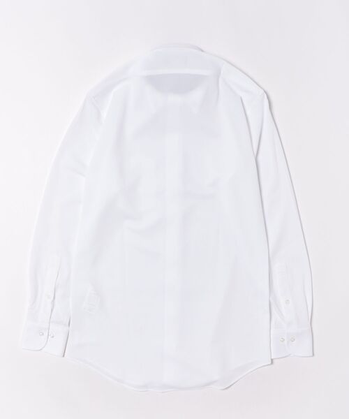 TAKA-Q(タカキュー)の「ワイシャツ メンズ ストレッチ 吸水速乾 ノンアイロン ボタンダウン 長袖 ビジネス ドレス NEWスタンダードフィット(ビジネスシャツ・メンズ・ホワイト・首回り43cm-裄丈86cm/首回り41cm-裄丈86cm/首回り41cm-裄丈82cm/首回り39cm-裄丈80cm/首回り37cm-裄丈80cm/首回り45cm-裄丈86cm/首回り43cm-裄丈82cm/首回り39cm-裄丈84cm)」の4枚目の写真